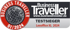 Lexware Office ist Testsieger 2025 bei Business Traveller