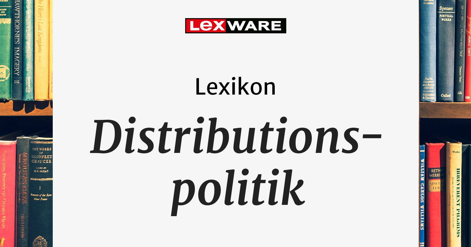 Distributionspolitik Definition, Ziele & Fakten Lexware