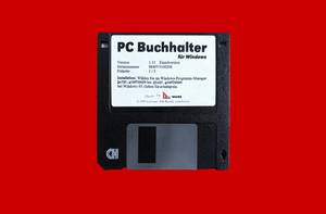 Diskette mit Buchhalter Software