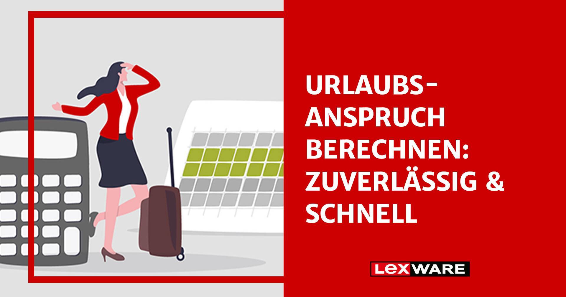 Urlaubsanspruch berechnen Zuverlässig & schnell Lexware