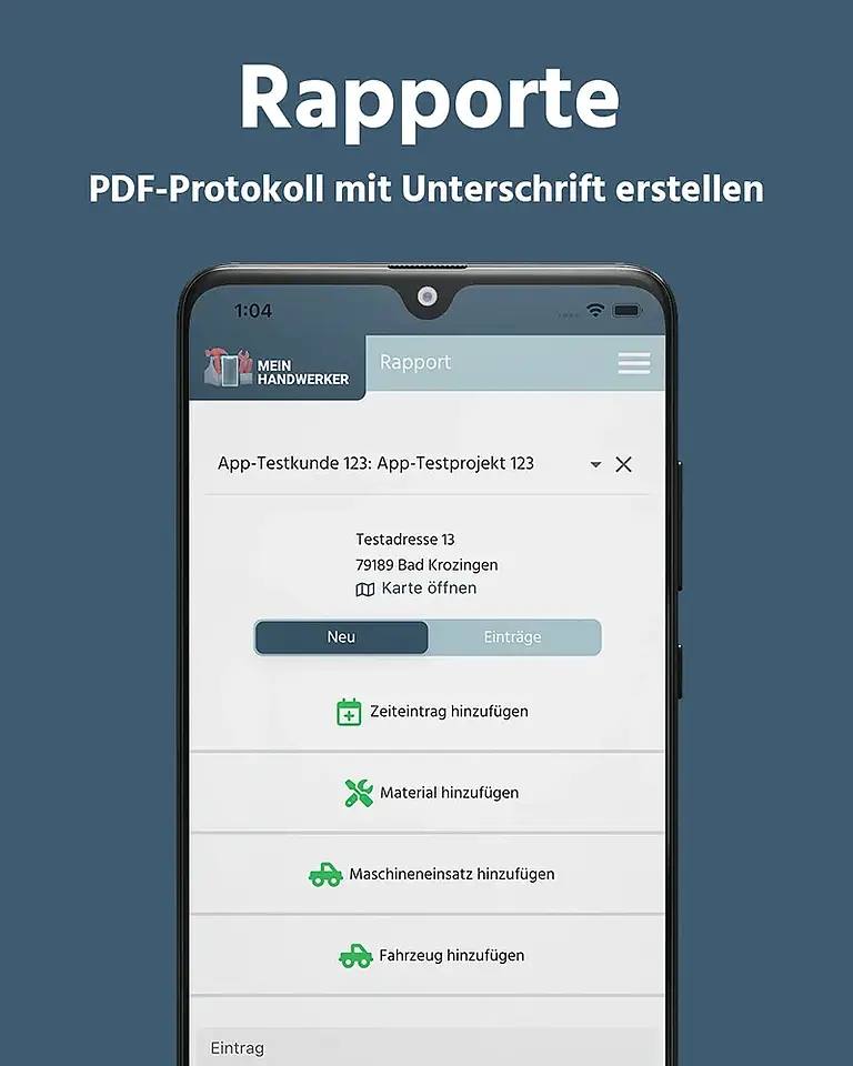 Screenshot partner mein handwerker app 007 exoffice rechnungsprogramm buchhaltungssoftware 800x0 c center