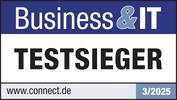 Lexware Office ist Testsieger 2025 bei Business IT