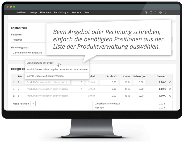 Beitragsbild zur Artikelverwaltung.