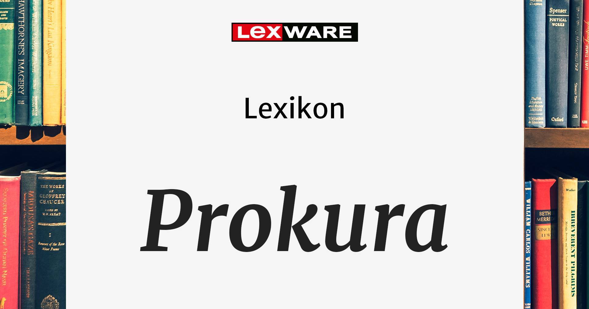Prokura alles Wissenswerte im Überblick Lexware
