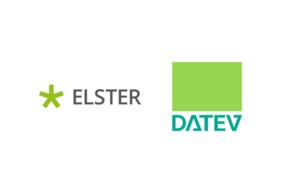 ELSTER und Datev Logos