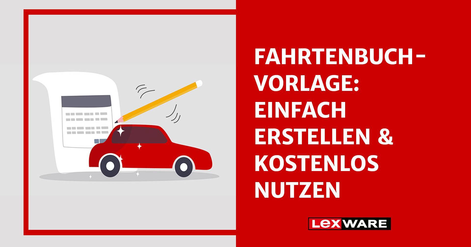 Fahrtenbuch-Vorlage: Erstellen & kostenlos nutzen | Lexware