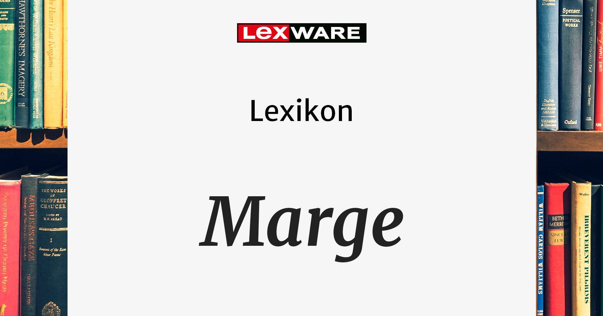 Marge (Handelsspanne) Definition, Arten & Formeln Lexware