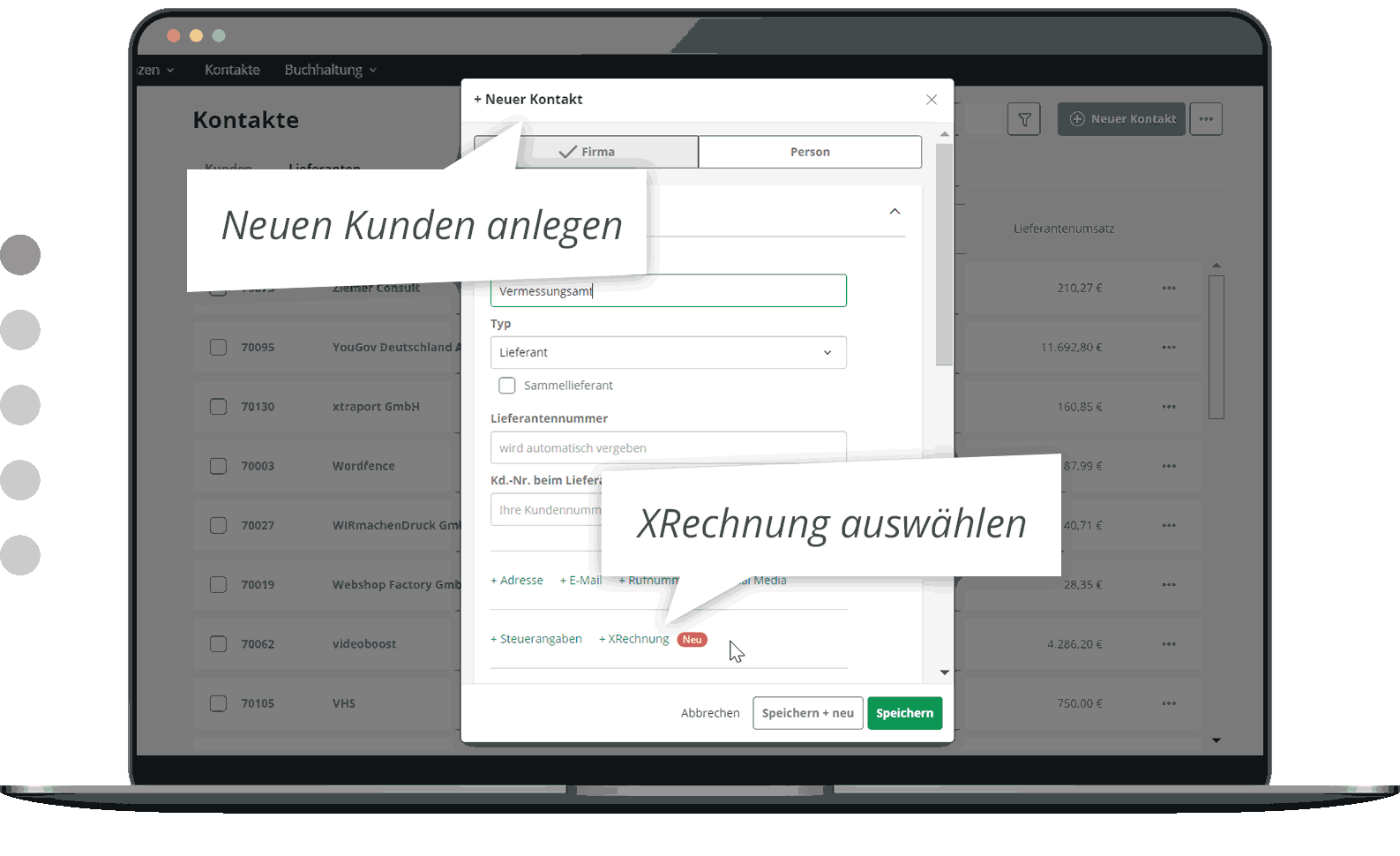 Grafik xrechnung