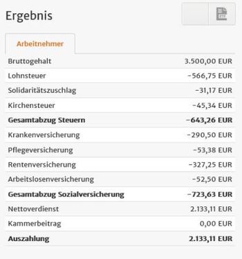 Lohnrechner und Gehaltsrechner Lohnrechner und Gehaltsrechner