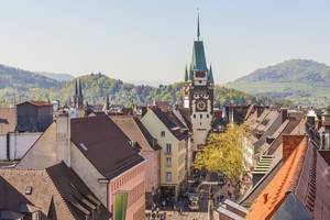 Blick über Freiburg