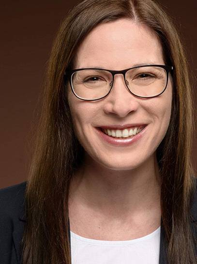 Porträt von Daniela Kunz.